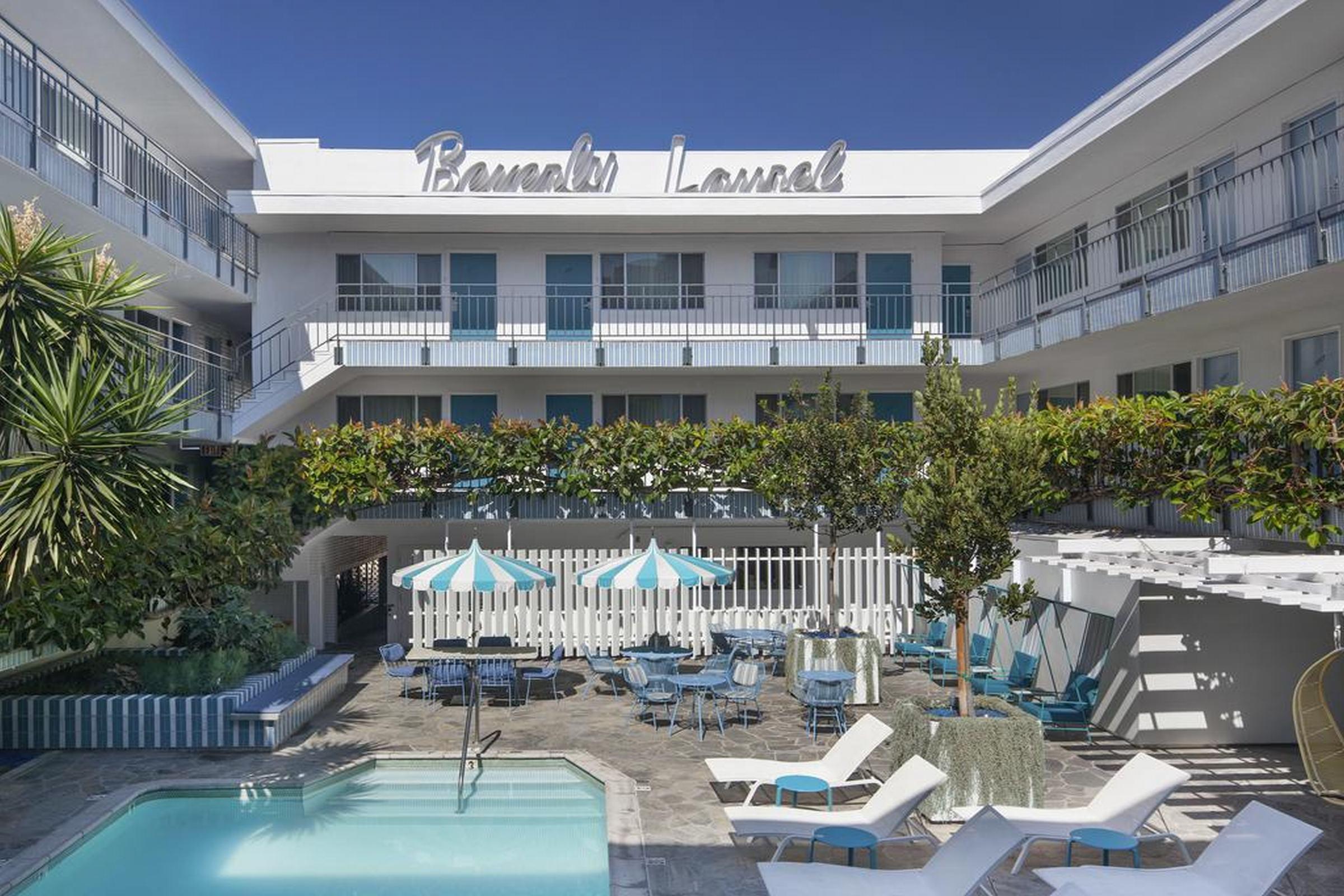 Beverly Laurel Hotel Лос-Анджелес Екстер'єр фото